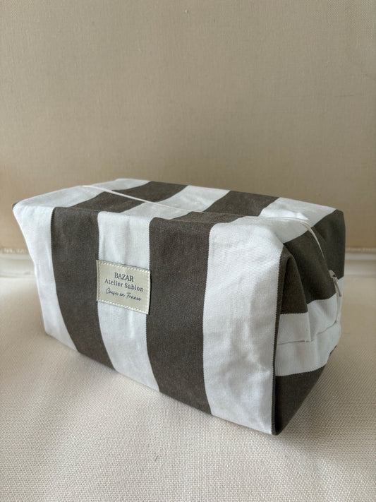 Trousse de Toilette XXL - Côté Ouest Taupe