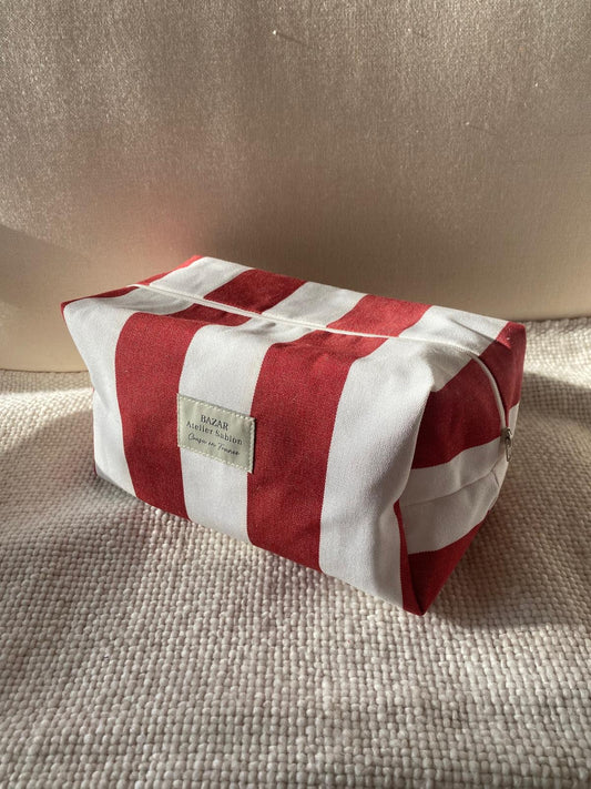 Trousse de Toilette XXL - Côté Ouest Rouge