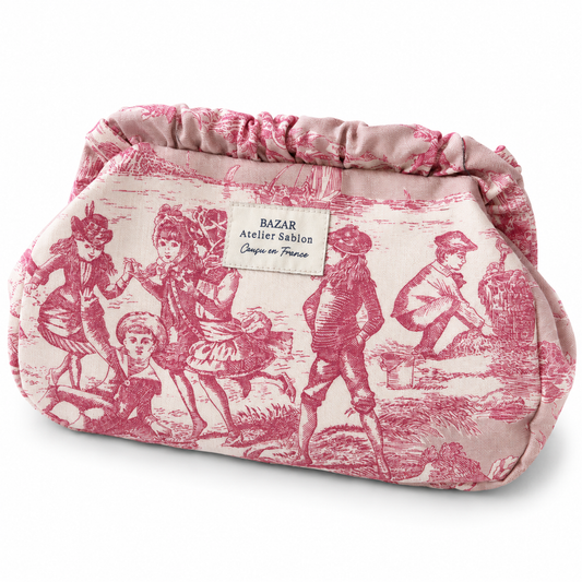 Clutch - Jouy de Fruits Rose poudrée