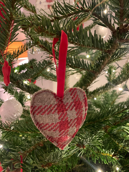 Cœur de Noel - Tartan Pion Rouge