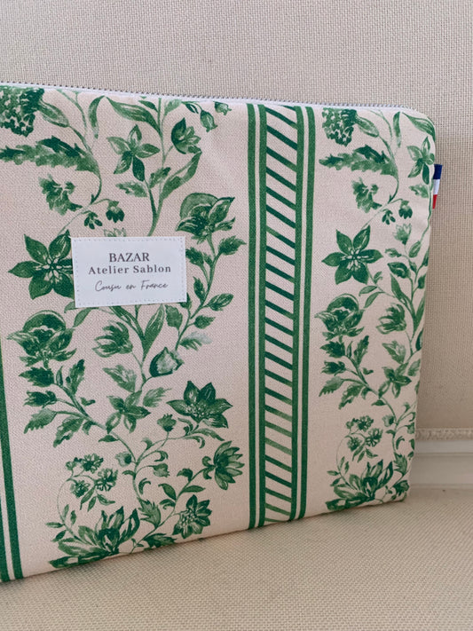 Pochette Ordinateur 13'' - Maison de Campagne Prairie