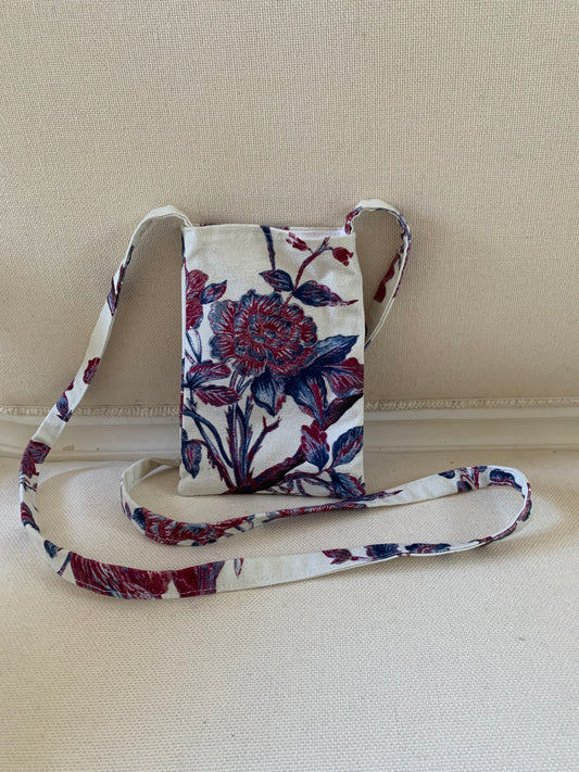 Pochette téléphone - Maison de Campagne Giroflée