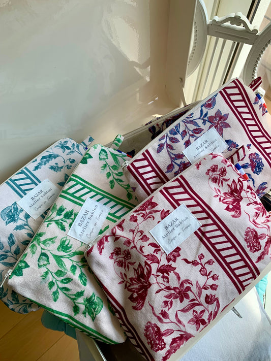 Trousse de Toilette - Maison de Campagne Framboise