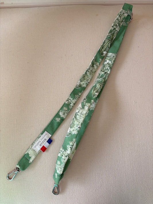 Bandoulière de téléphone - Jouy de Fruits Menthe