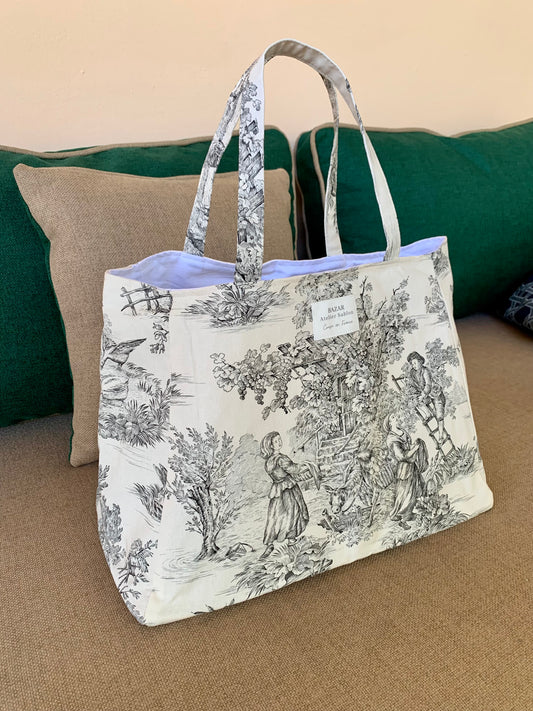 Cabas - Jouy de Fruits Noir