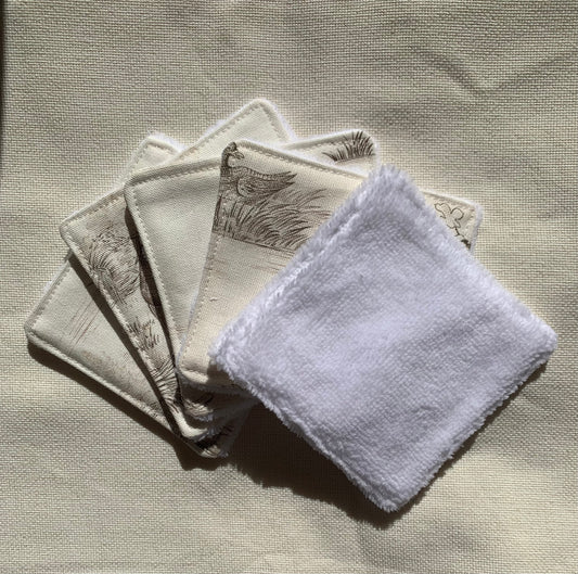 Lingettes réutilisables - Jouy de Fruits Moka