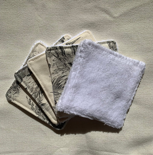 Lingettes réutilisables - Jouy de Fruits Noir