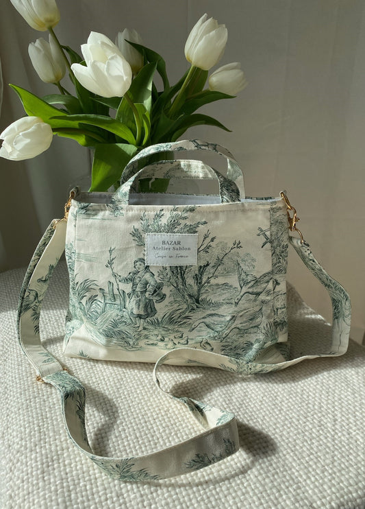 Mini Cabas - Jouy de Fruits Vert