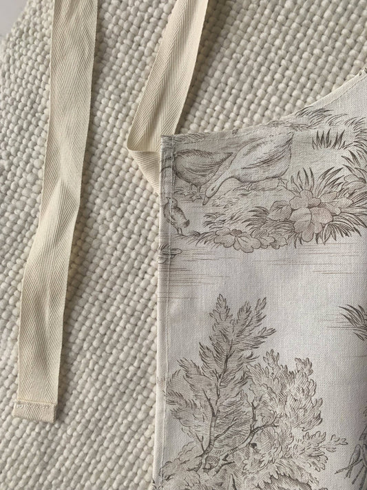 Tablier Adulte - Jouy de Fruits moka