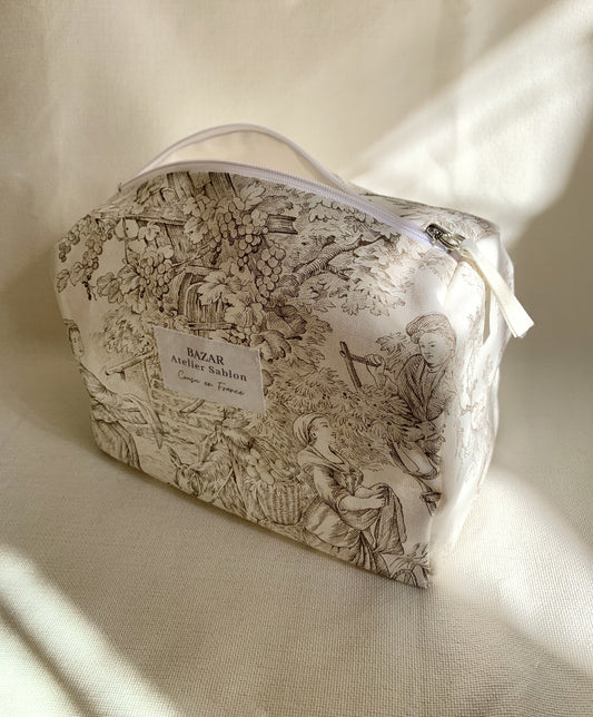 Trousse de Toilette XL - Jouy de Fruits Moka