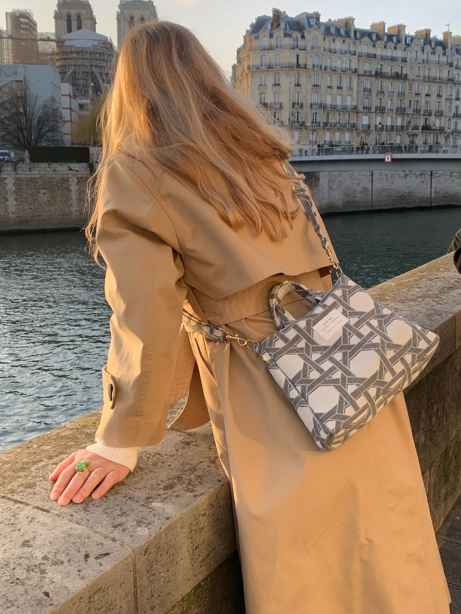 Mini cabas Classi Ooxi - Beige