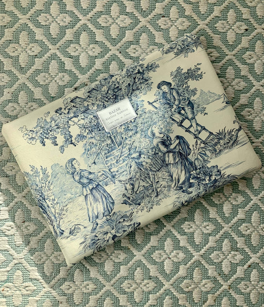 Pochette Ordinateur 13'' - Jouy de Fruits Bleue